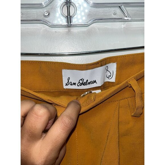 Sam Edelman Linen Codie High Rise Wide-Leg Pants Womens Size 30 - Picture 5 of 12